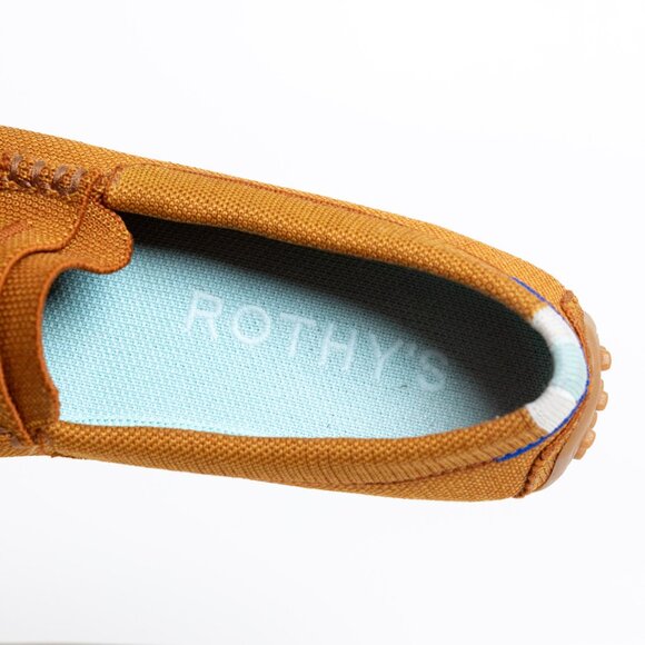 Rothy's The Driver Driving Loafer Slip On Flat Cognac US 7.5 - Picture 12 of 15